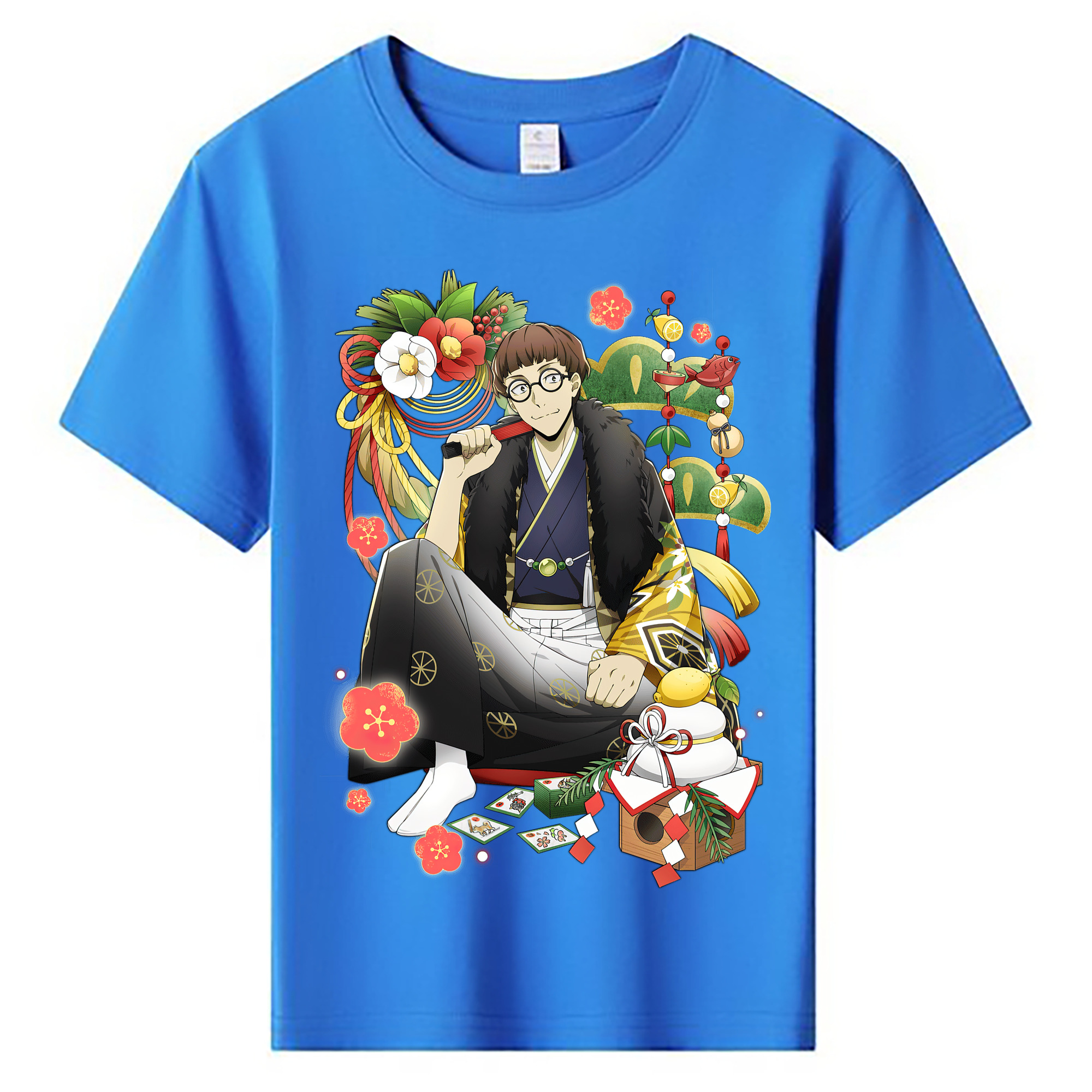 （画像用） 文豪ストレイドッグス Bungo Stray Dogs 綿100％キッズTシャツ（フロントプリント）